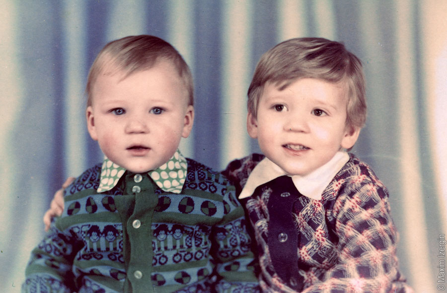 Мы с Борисом (декабрь 1978)